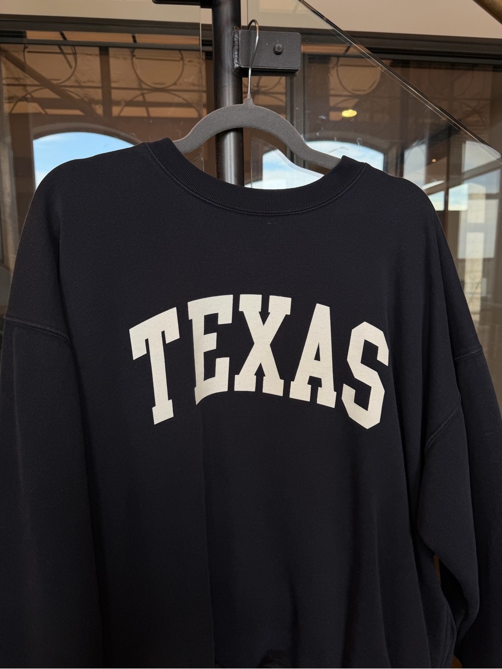 Brandy Melville Oversized Texas Crewneck Sweatshirt - Picture 3 of 11